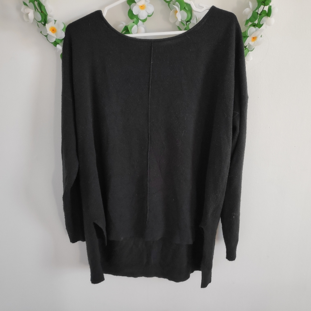 Oversized back sweater